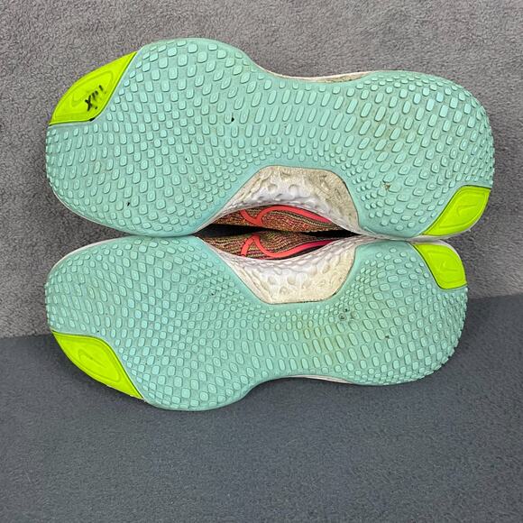 Nike ZoomX Invincible Run Flyknit DJ5926-700 Sneaker Women 8.5 Volt Bright Mango - Picture 7 of 10